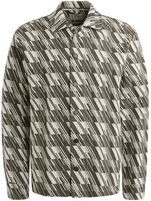Cast Iron LONG SLEEVE SHIRT Tech Jacquard