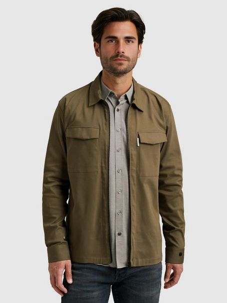 Cast Iron Long Sleeve Shirt Tech Stretch