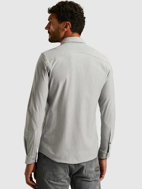 Cast Iron LONG SLEEVE SHIRT Twill Jersey Str