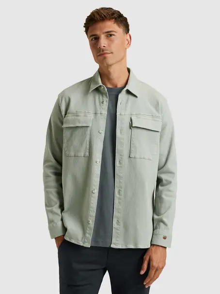 Cast Iron Long Sleeve Shirt Twill Stretch