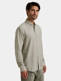 Cast Iron LONG SLEEVE SHIRT YD Stripe Brushe