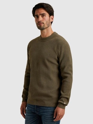 Cast Iron Mock neck soft blend