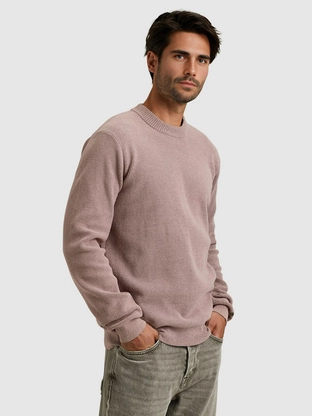 Cast Iron Mock neck soft blend