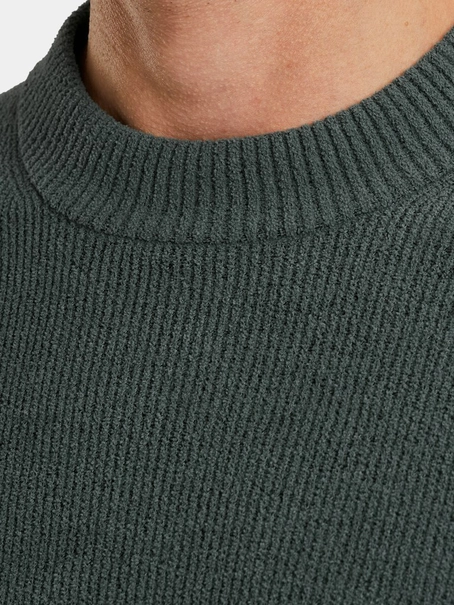 Cast Iron Mock neck soft blend