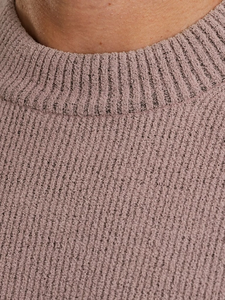 Cast Iron Mock neck soft blend