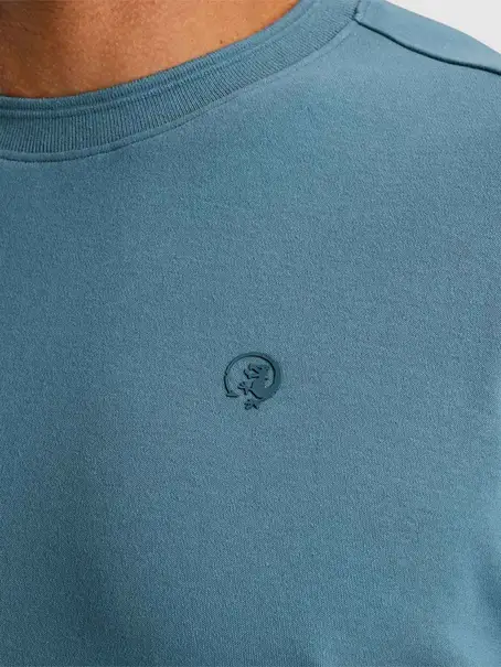 Cast Iron R-neck regular fit interlock