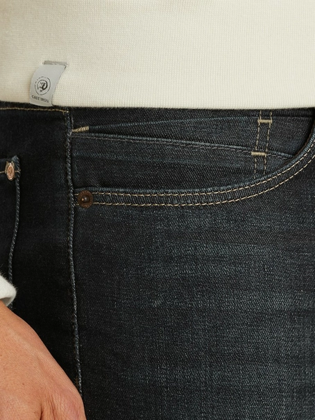 Cast Iron RISER SLIM RINSED DARK WASH