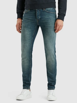 Cast Iron RISER SLIM WORN-IN BLUE DENIM