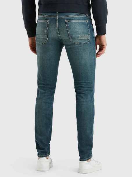 Cast Iron RISER SLIM WORN-IN BLUE DENIM
