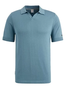 Cast Iron Short sleeve polo cotton modal