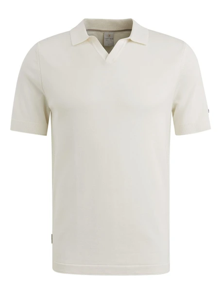 Cast Iron Short sleeve polo cotton modal