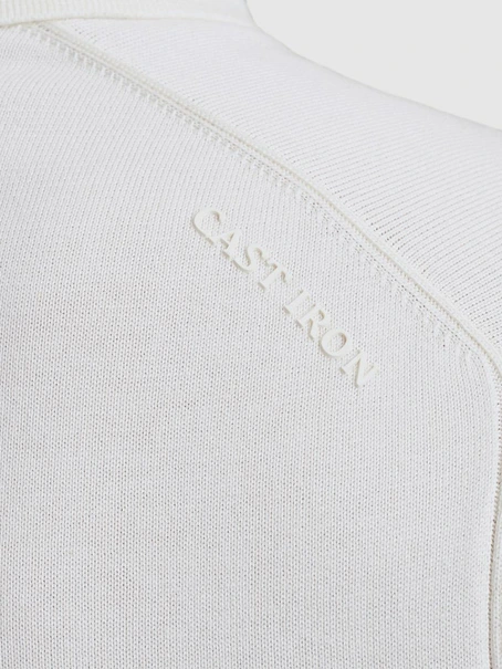 Cast Iron Short sleeve polo cotton modal