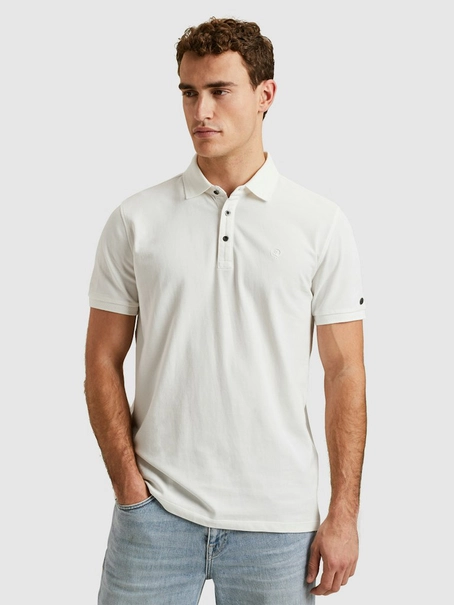 Cast Iron Short sleeve polo fine pique essen