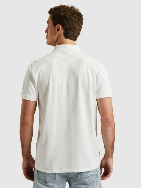 Cast Iron Short sleeve polo fine pique essen