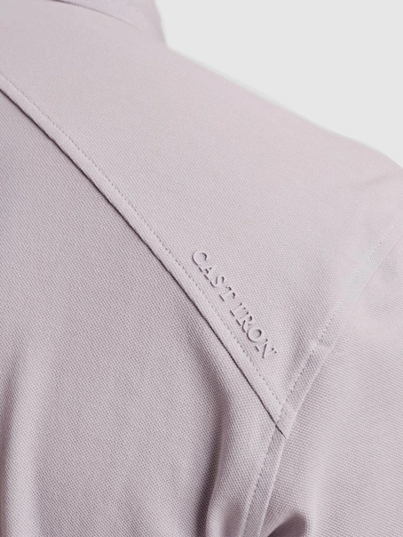 Cast Iron Short sleeve polo fine pique essen