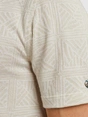 Cast Iron Short sleeve polo Jacquard aop