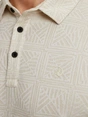 Cast Iron Short sleeve polo Jacquard aop