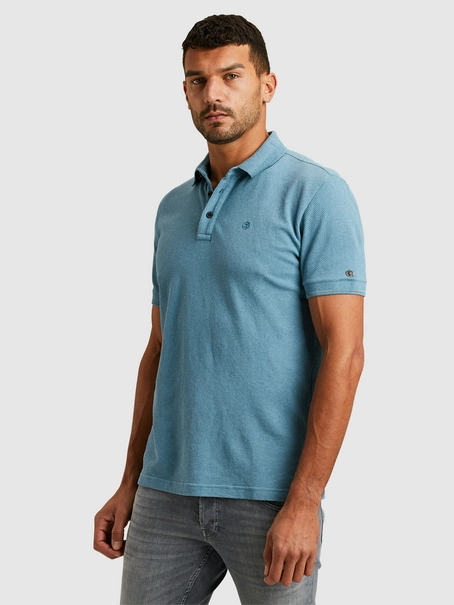 Cast Iron Short sleeve polo popcorn jersey m
