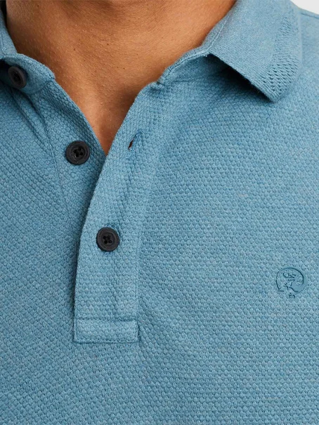 Cast Iron Short sleeve polo popcorn jersey m