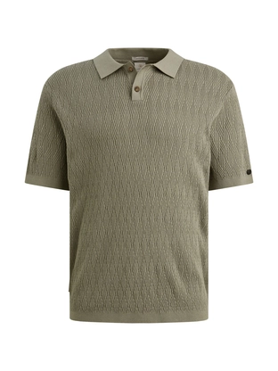 Cast Iron Short sleeve polo regular fit cott