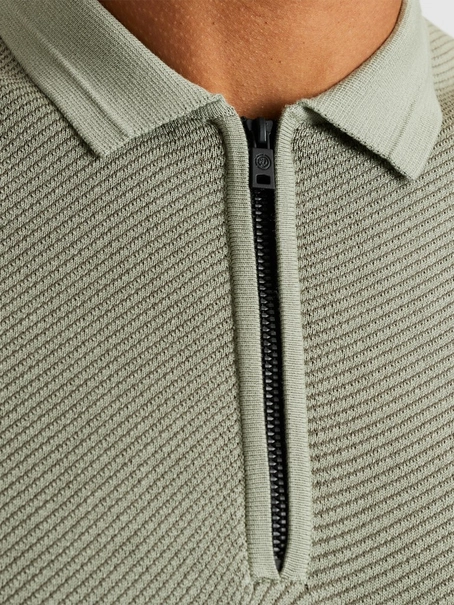 Cast Iron Short sleeve polo regular fit cott