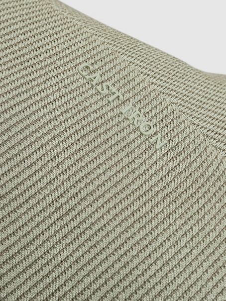 Cast Iron Short sleeve polo regular fit cott
