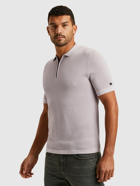 Cast Iron Short sleeve polo regular fit cott