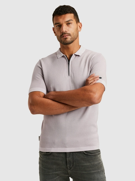 Cast Iron Short sleeve polo regular fit cott