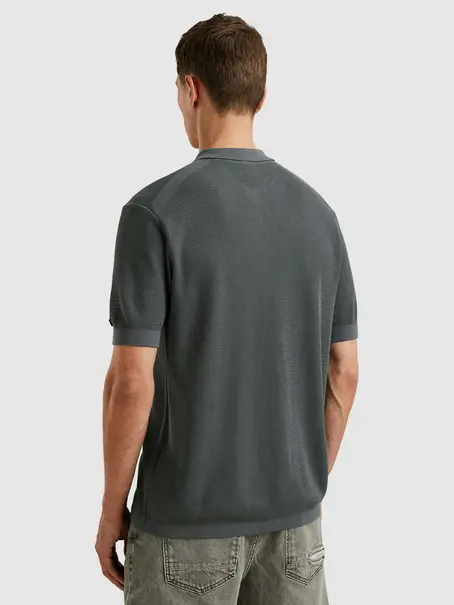 Cast Iron Short sleeve polo regular fit cott