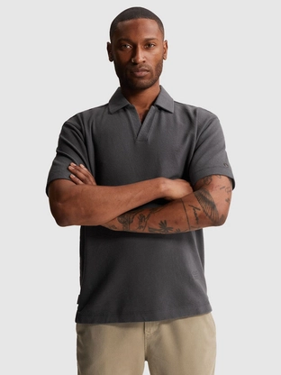 Cast Iron Short sleeve polo relaxed fit stru