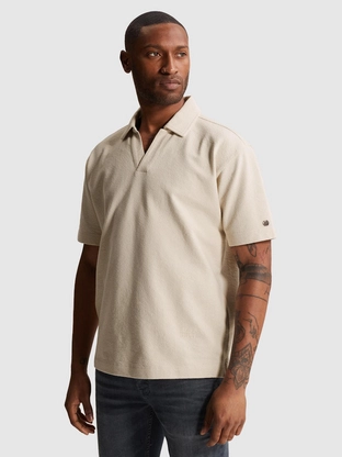 Cast Iron Short sleeve polo relaxed fit stru