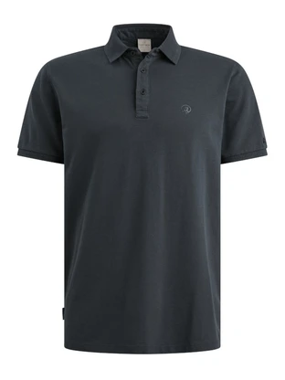 Cast Iron Short sleeve polo slim fit fine pi