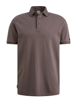 Cast Iron Short sleeve polo slim fit fine pi