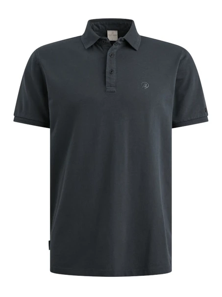 Cast Iron Short sleeve polo slim fit fine pi
