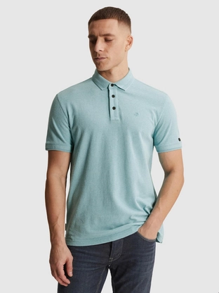 Cast Iron Short sleeve polo slim fit popcorn