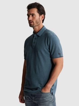 Cast Iron Short sleeve polo slim fit popcorn