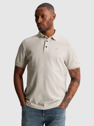 Cast Iron Short sleeve polo slim fit popcorn