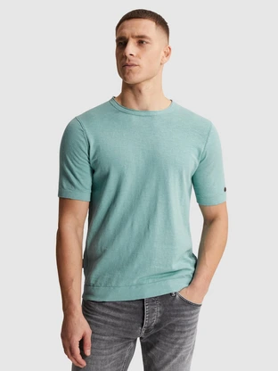 Cast Iron Short sleeve r-neck regular fit co