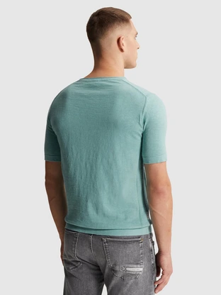 Cast Iron Short sleeve r-neck regular fit co