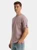 Cast Iron Short sleeve r-neck regular fit in