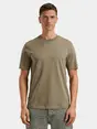 Cast Iron Short sleeve r-neck regular fit in