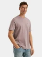 Cast Iron Short sleeve r-neck regular fit in