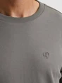 Cast Iron Short sleeve r-neck regular fit in