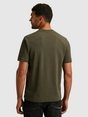 Cast Iron Short sleeve r-neck regular fit in