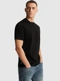 Cast Iron Short sleeve r-neck regular fit in