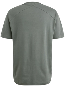 Cast Iron Short sleeve r-neck regular fit in