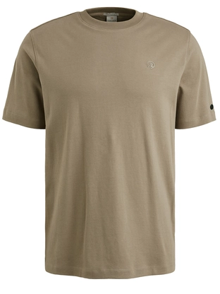 Cast Iron Short sleeve r-neck regular fit in
