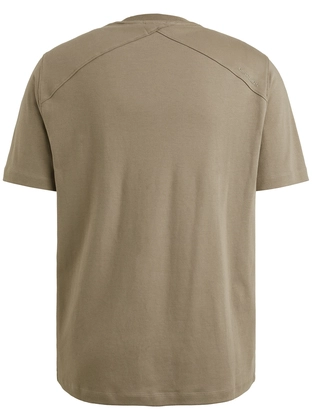 Cast Iron Short sleeve r-neck regular fit in