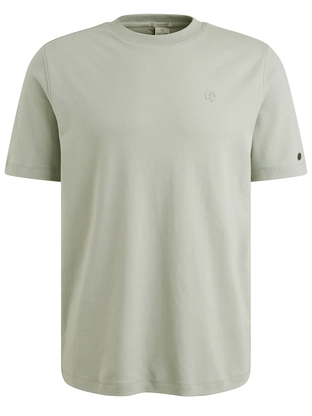 Cast Iron Short sleeve r-neck regular fit in