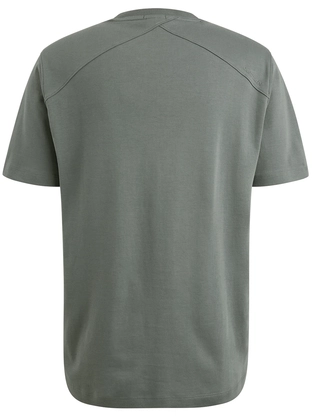 Cast Iron Short sleeve r-neck regular fit in